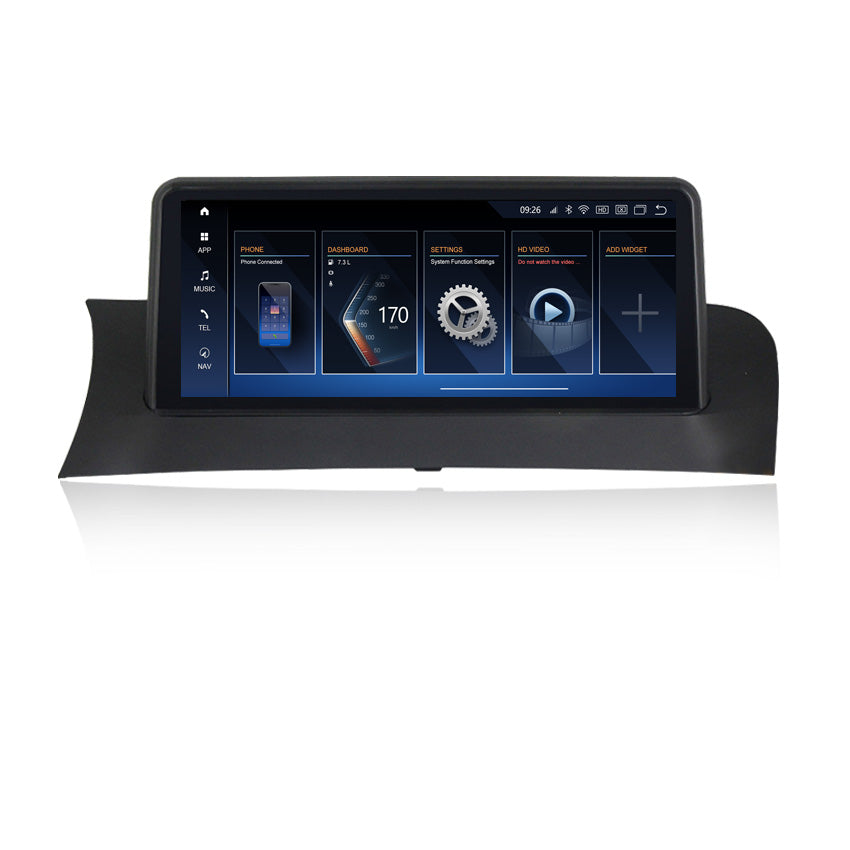 BMW X3 F25 F26 med CIC enhet Android 13 | 10.25"
