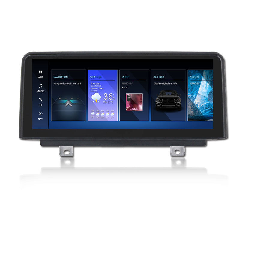 BMW F32 F33 F36 med NBT enhet Android 13 | 10.25"