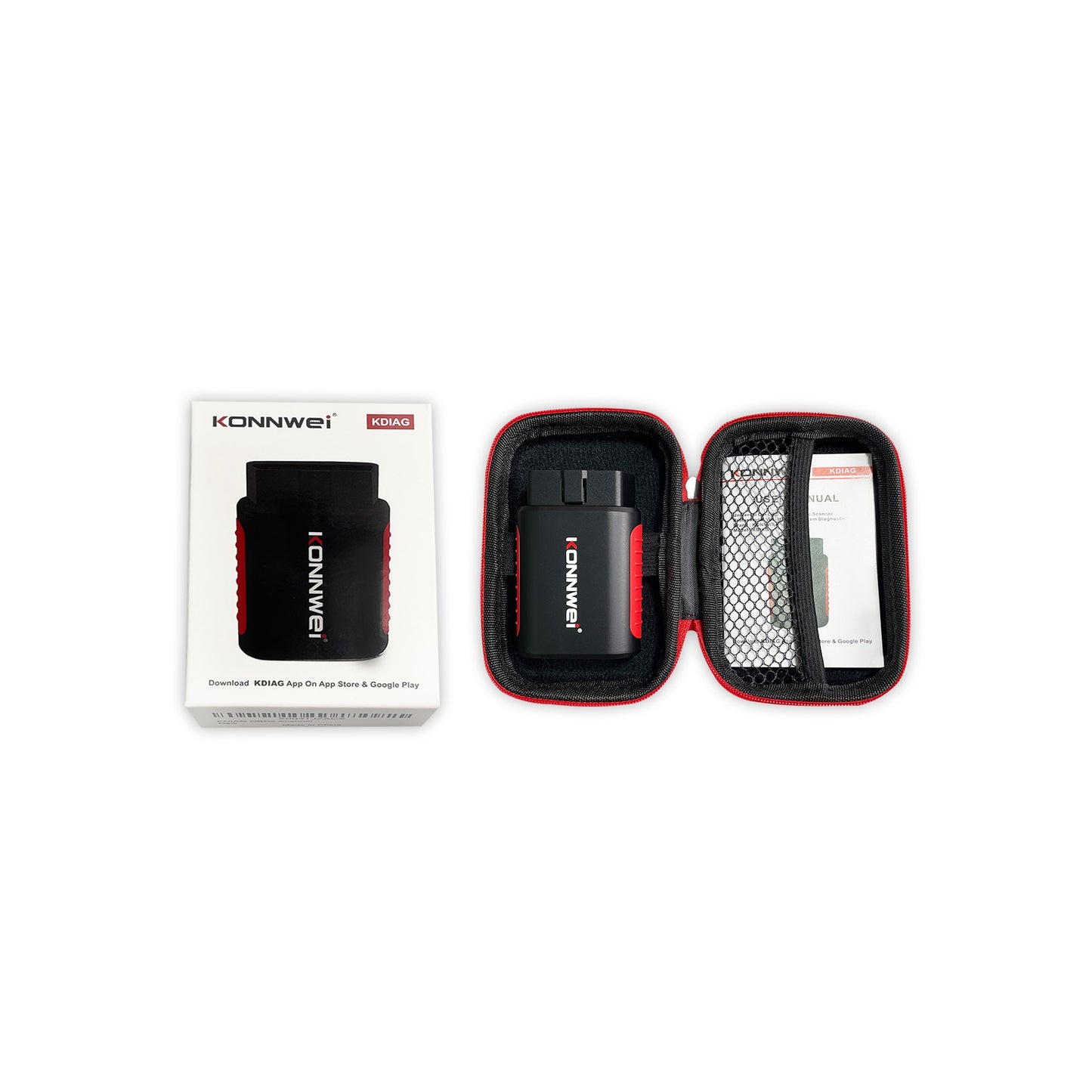 KONNWEI KDIAG OBD2 Scanner Diagnoseverktøy