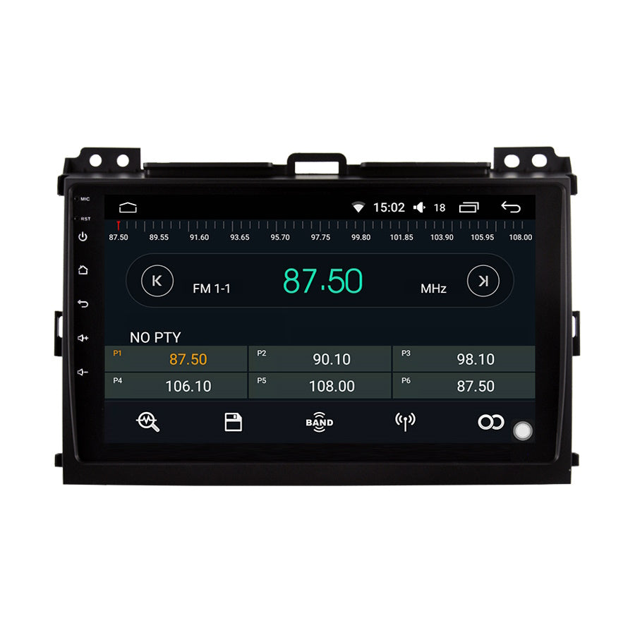 TOYOTA LAND CRUISER (2002 - 2011) Multimediaenhet | 9"