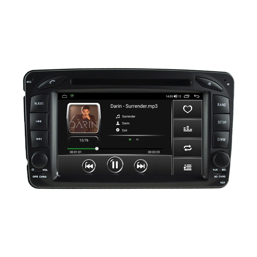 Mercedes W203 Multimediaenhet | 7"