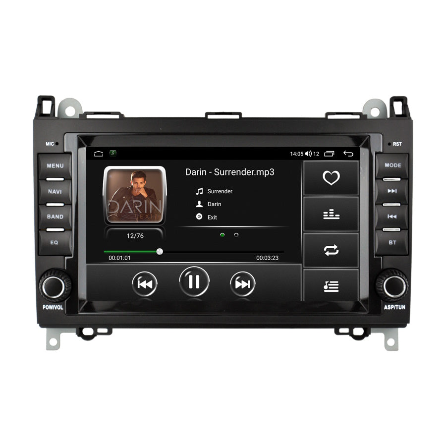 Mercedes W169 Multimediaenhet | 7"