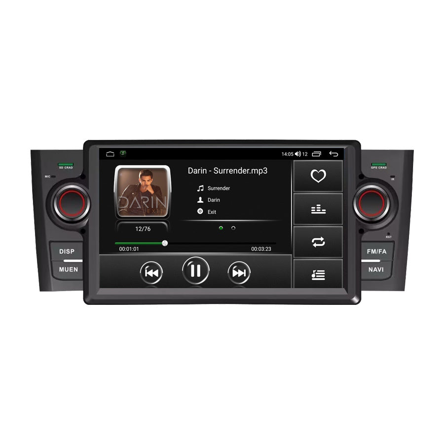 FIAT Punto Multimediaenhet | 7"