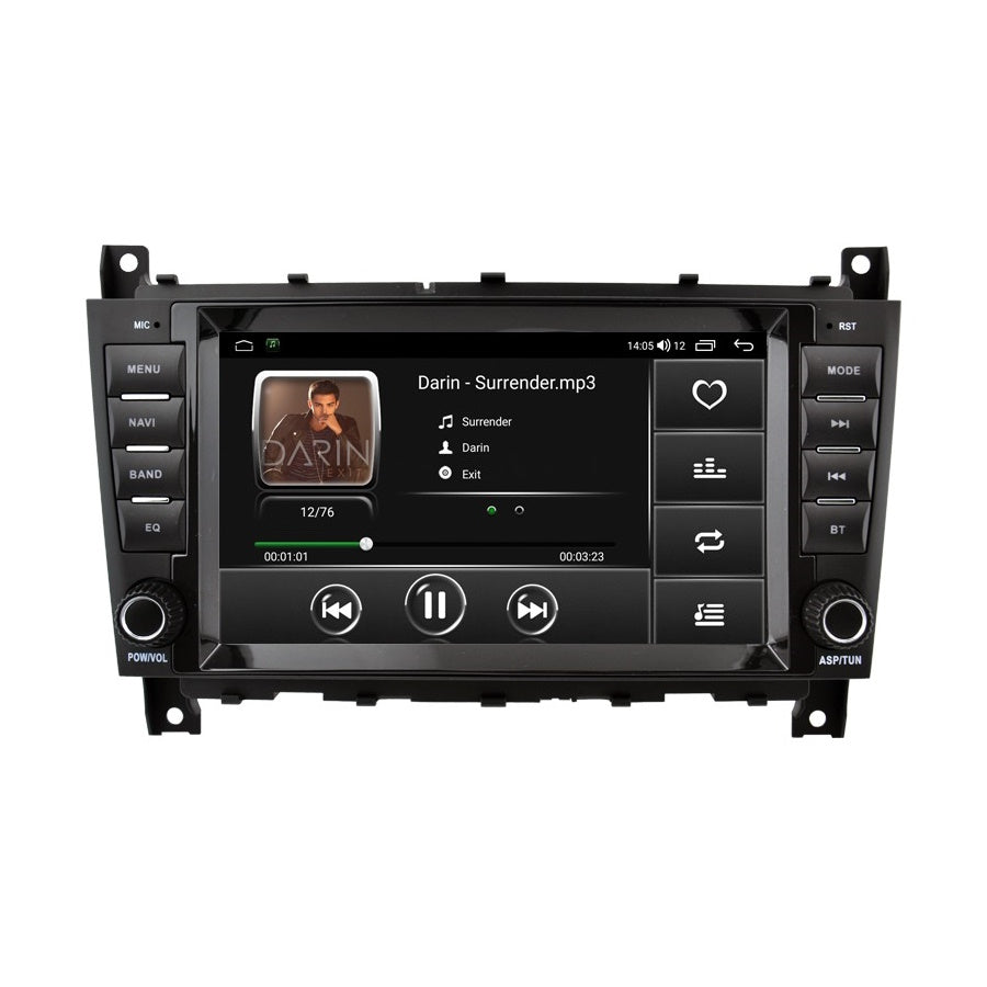 Mercedes W203 Multimediaenhet | 7"
