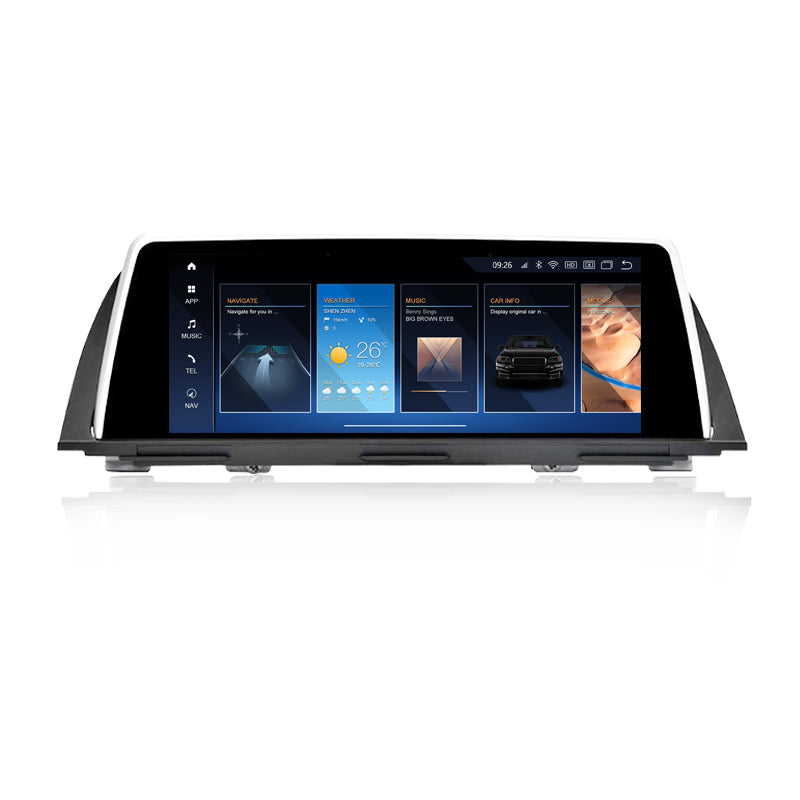 BMW F10 F11 med NBT enhet PopUP style Android 13 | 10.25"