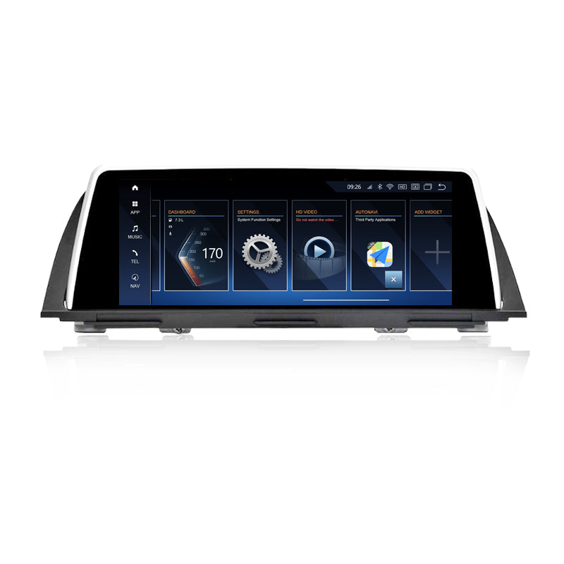 BMW F10 F11 med NBT enhet PopUP style Android 13 | 10.25"