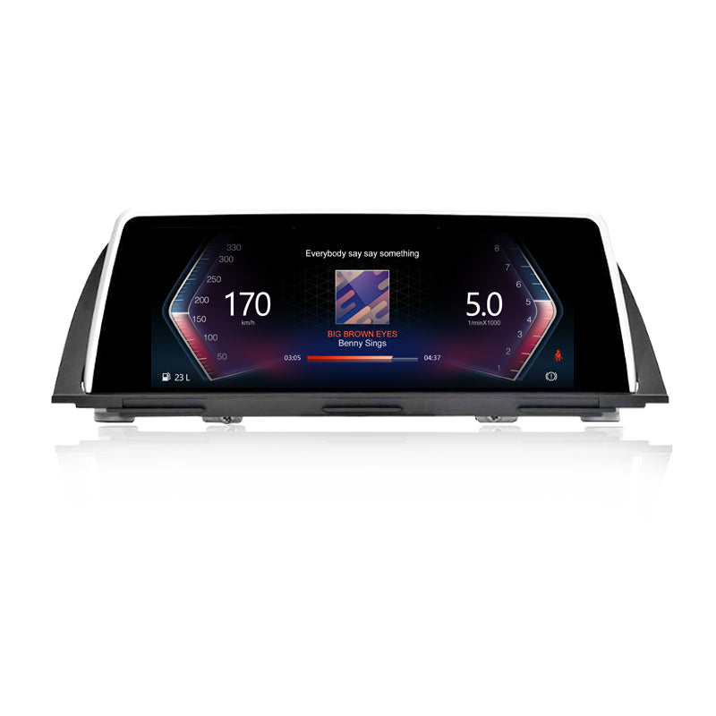 BMW F10 F11 med CIC enhet PopUP style Android 13 | 10.25"