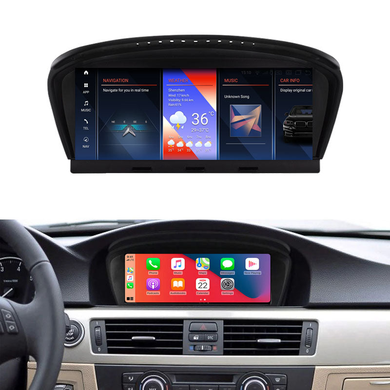 BMW E90 E91 E92 E93 med CIC enhet Android 13 | 8.8"