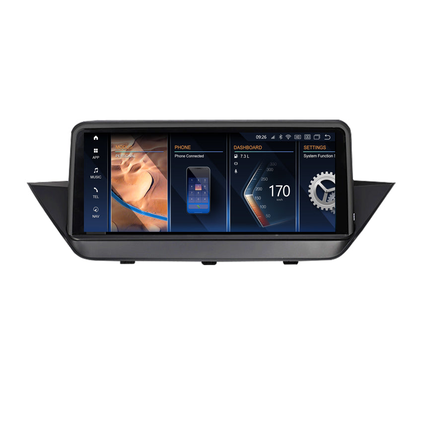 BMW X1 E84 til biler som ikke har skjerm Android 13 | 10.25"