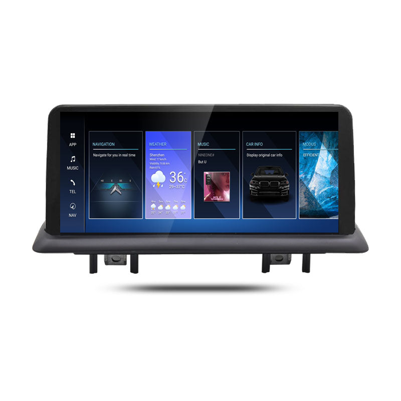 BMW E81 E82 E87 E88 med CCC enhet Android 13 | 10.25"