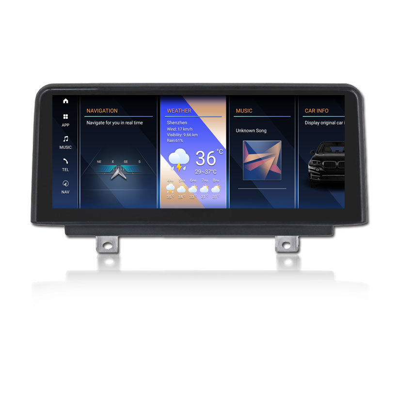 BMW F32 F33 F36 med NBT enhet Android 13 | 10.25"