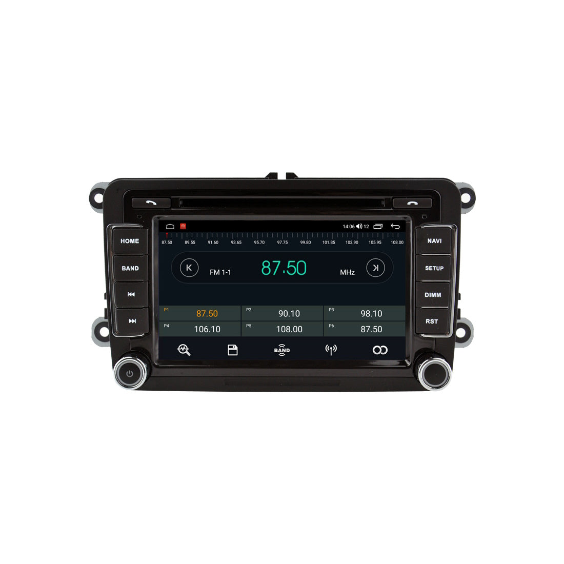 VW Jetta (2005-2015) Multimediaenhet | 7"