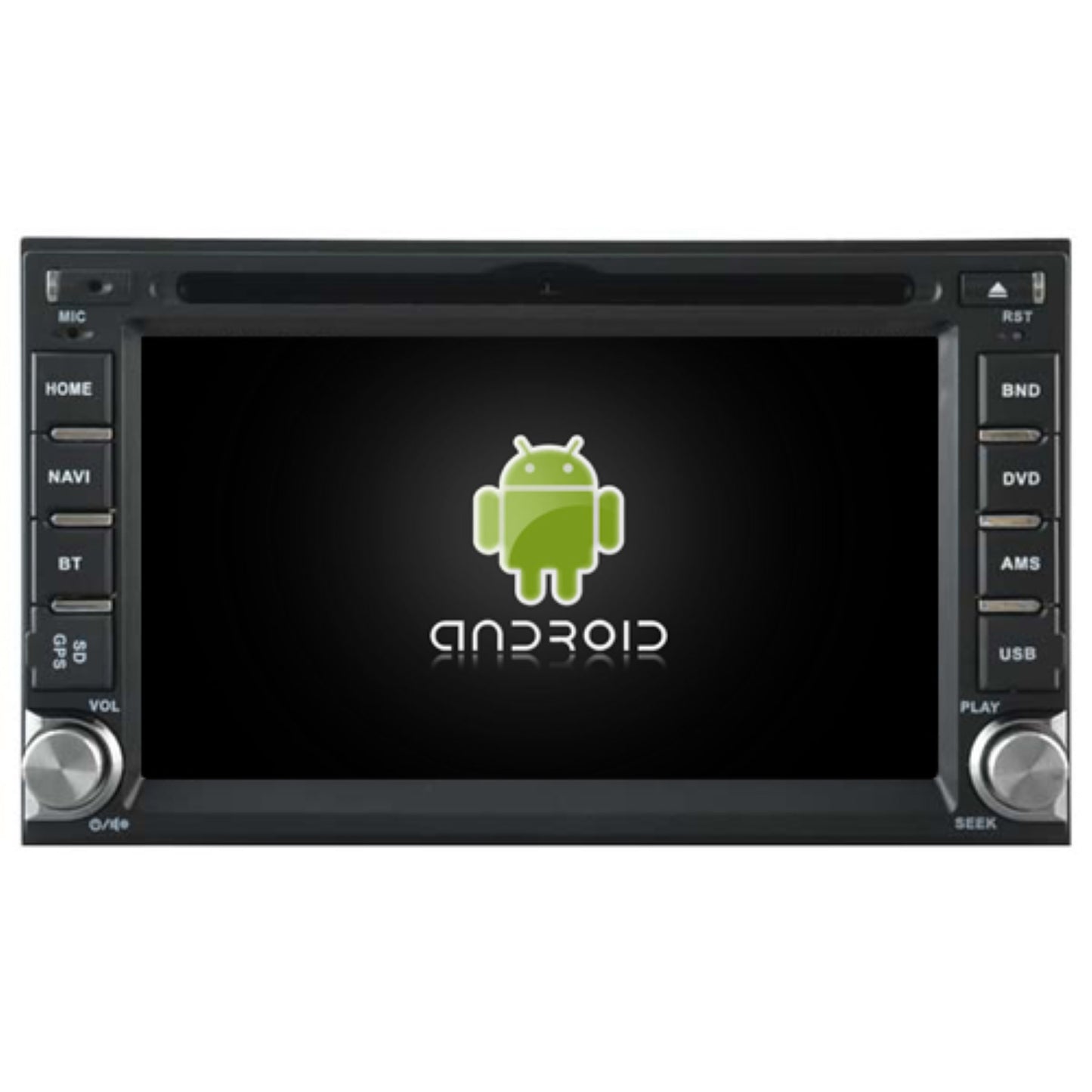 Universal 2DIN ANDROID spiller med 6.2" skjerm