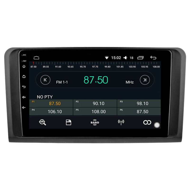 Mercedes ML W164 GL X164 Multimediaenhet | 7"