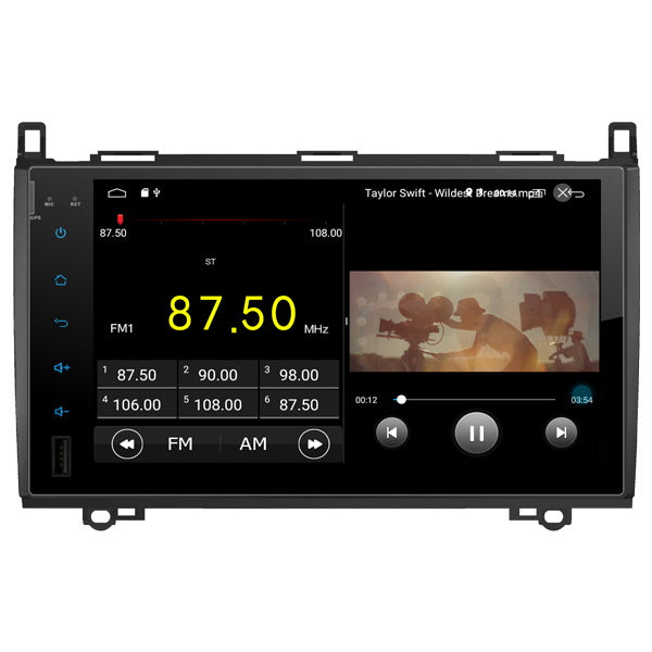 Mercedes Vito og Sprinter Big screen Android 12