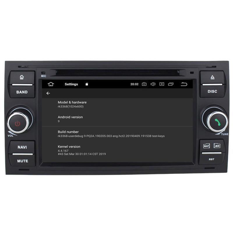 FORD KUGA 2004-2011 Android 12