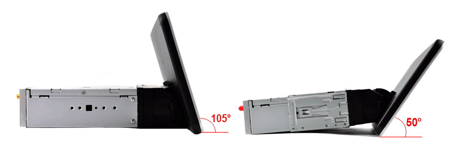 Universal 1DIN ANDROID spiller med 10.1" skjerm