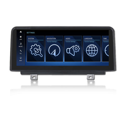 BMW F32 F33 F36 med NBT enhet Android 13 | 10.25"