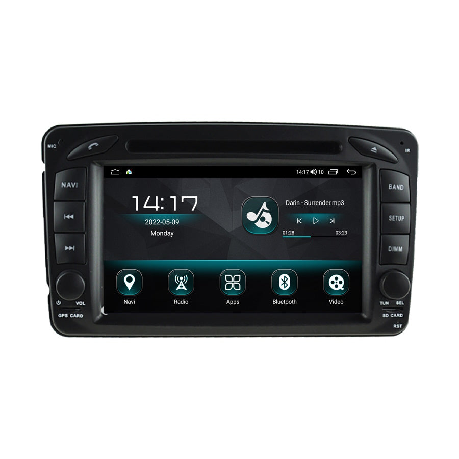 Mercedes CLK W209 Multimediaenhet | 7"