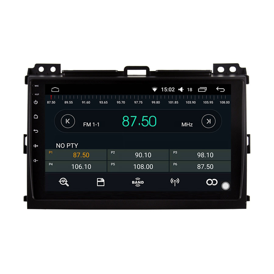 TOYOTA LAND CRUISER (2002 - 2011) Android 12