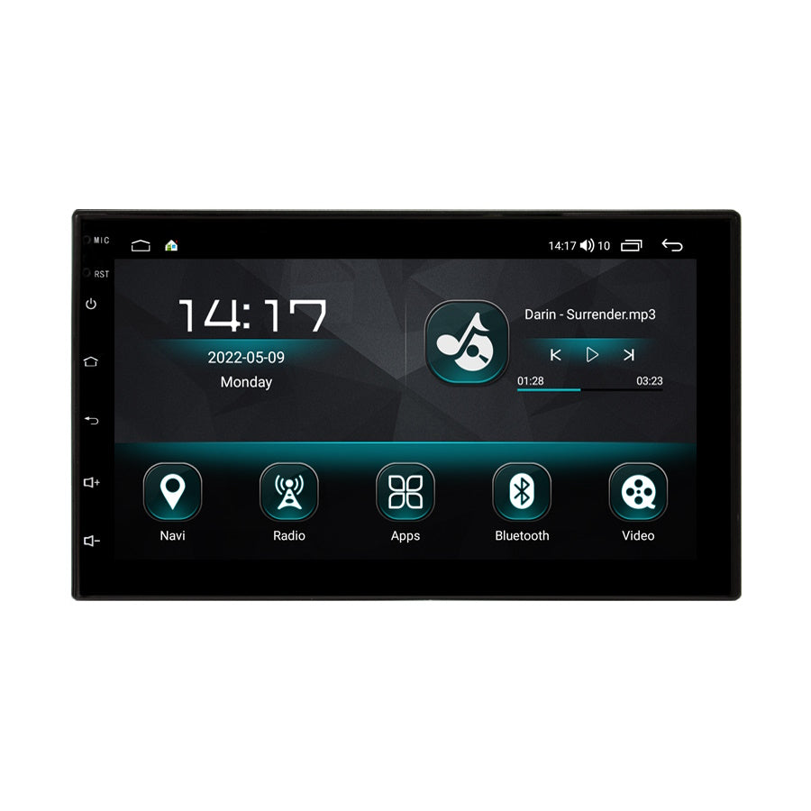Universal 2DIN ANDROID spiller med 7" skjerm