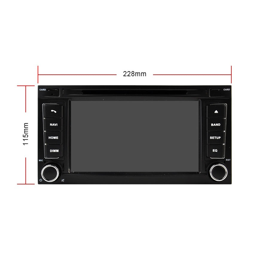 VW Touareg (2002-2011) Multimediaenhet | 7"