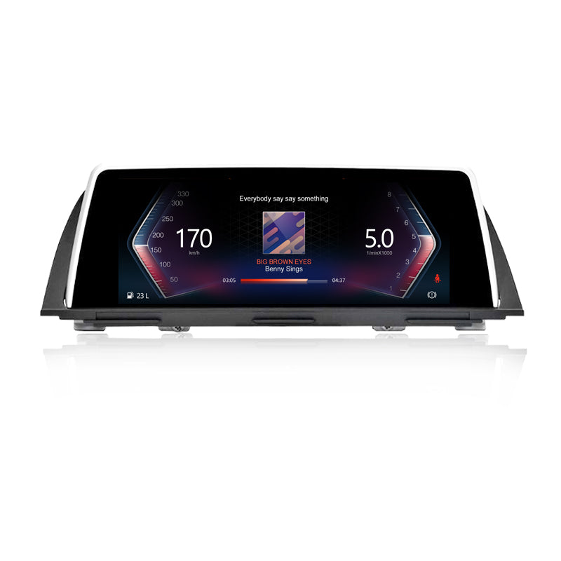 BMW F10 F11 med NBT enhet PopUP style Android 13 | 10.25"