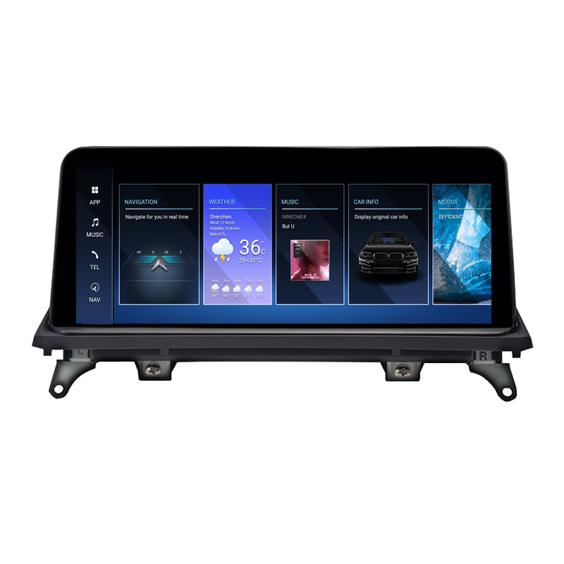 BMW E70 E71 med CIC enhet Android 13 | 10.25"