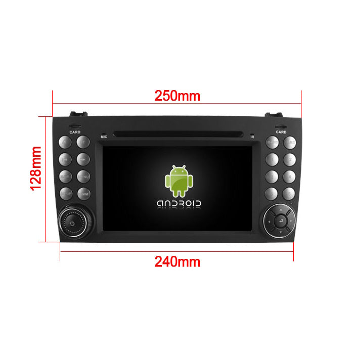 Mercedes SLK W171 Multimediaenhet | 7"