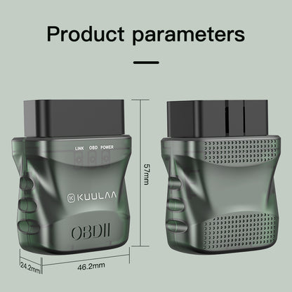 OBDII ELM327 adapter til bil via iOS eller Android