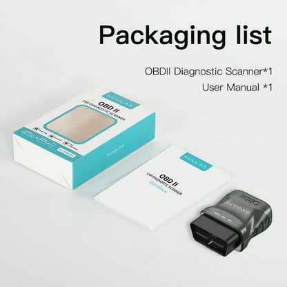 OBDII ELM327 adapter til bil via iOS eller Android