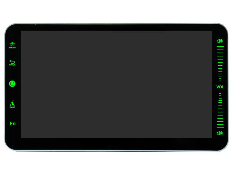 Universal 1DIN ANDROID spiller med 10.1" skjerm
