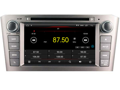 TOYOTA AVENSIS (2005-2007) Android 12