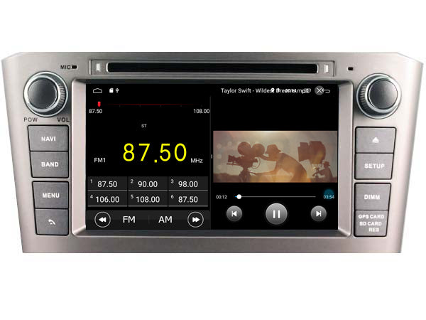 TOYOTA AVENSIS (2005-2007) Android 12