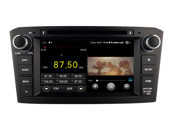 TOYOTA AVENSIS (2005-2007) Android 12