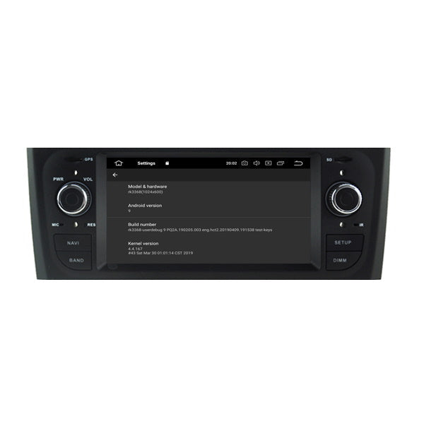 FIAT Punto Android 12