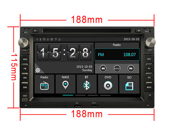 VW Jetta MK4 (1998-2006) Android 12