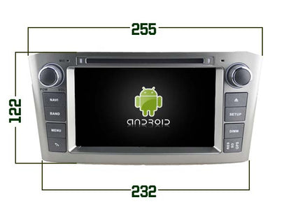 TOYOTA AVENSIS (2005-2007) Android 12